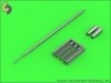 Master AM-32-072 Shenyang J-6/F-6 - gun barrels set & Pitot Tube (1:32)